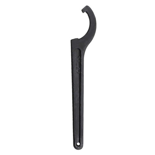 Yoohey Universal Coilover Spanner Wrench Adjustment Tool C Spanner Hook Wrench Tool Black Oxide Spanner Wrench - (38-42mm)