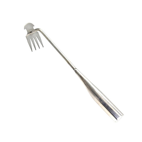 Weeding Artifact Uprooting Weeding Tool Steel Puller 4 Teeth Dual Purpose Weeder Hand Weeder Tool For Garden Hand Piece
