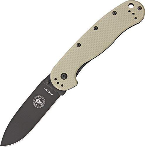 ESEE BRK Designed Avispa Framelock Tan/Black D2 BRK1302DTB