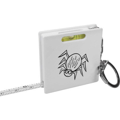 'Spider' Keyring Tape Measure/Spirit Level Tool (KM00030337)