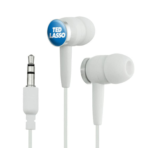 GRAPHICS & MORE Ted Lasso Logo Novelty in-Ear Earbud Headphones