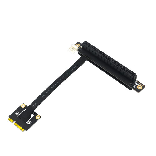 BQZYX+ Mini PCIe to PCI-E 16X Adapter Cable 270 Degree (Mini PCIe to PCI-E 16X)