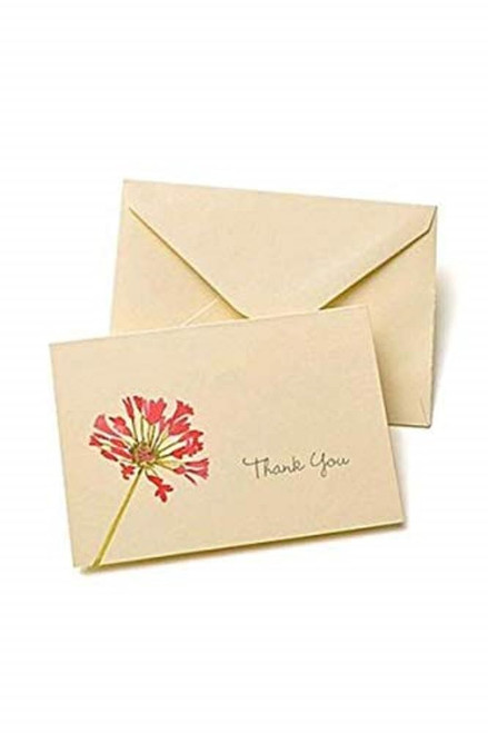 Gartner Studios Pink Floral Thank You Card, 5" x 7", 50 count Gartner Studios Pink Floral Thank You Card, 5" x 7", 50 count
