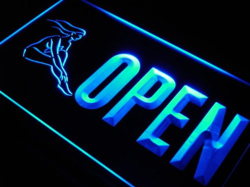 Open Waxing Beauty Salon Shop LED Sign Neon Light Sign Display j732-b(c)