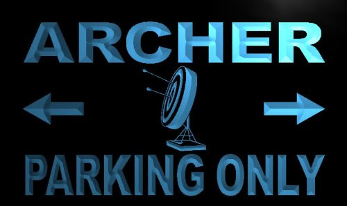 Archer Parking Only LED Sign Neon Light Sign Display m145-b(c)