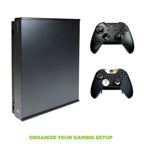 HIDEit X1X + 2 Controller Mounts - Xbox One X Wall Mount Bundle | Made in the USA