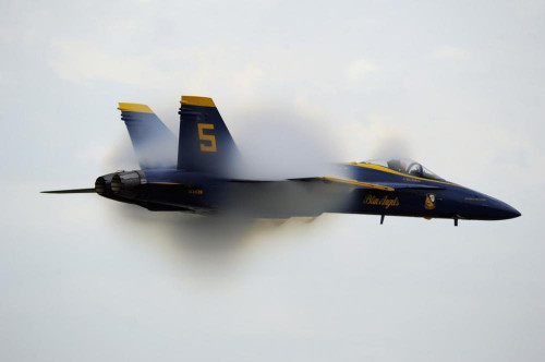 LAMINATED 36x24 inches Poster: Blue Angels Navy Precision Planes Breaking Sound Barrier Supersonic Phenomenon Sortie Maneuvers Demonstration Team Team Work Aircraft Jet Fighters Aerobatics Show