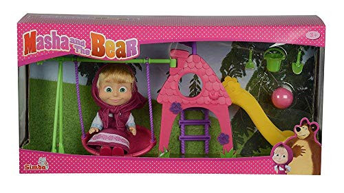 Masha and Bear Masha at The Playground Action Figure Playset