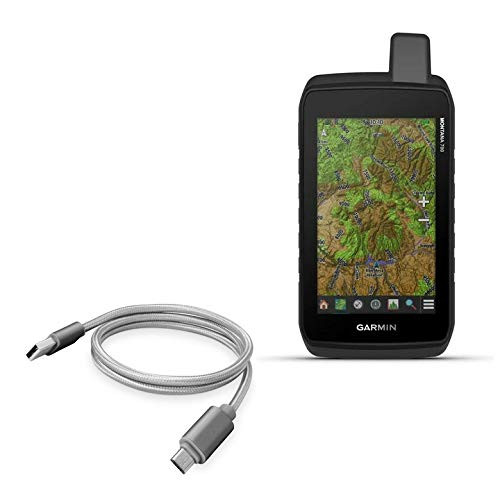 BoxWave Cable Compatible with Garmin Montana 700 (Cable by BoxWave) - Micro USB DuraCable, Braided Micro USB Charging Cable for Garmin Montana 700 - Space Grey