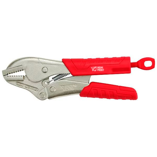 7" Straight Jaw Locking Pliers w/Grip