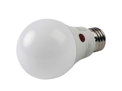 Maxlite Non-Dimmable 9W 2700K Dusk to Dawn A19 LED Bulb, Enclosed Rated, Warm White
