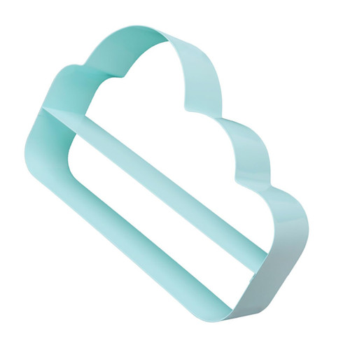 Zerodeko 1Pc Cloud Shelf Picture Ledge Shelf Kids Book Rack Wall-Mounted Shelves Bathroom Shelves Cloud Shaped Shelves Wall Mounted Shelving Storage Rack Cloud Shape Rack Wall Decor