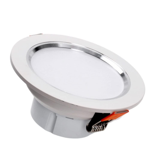 PEHUB 3W-12W Energy Saving COB Home Lighting Ultra Slim Ceiling Lamp Anti-Glare LED Commercial Panel Downlight Spotlights Ultra Bright Aluminum Recessed Lighting Fixture Villa Living Room High Brightn