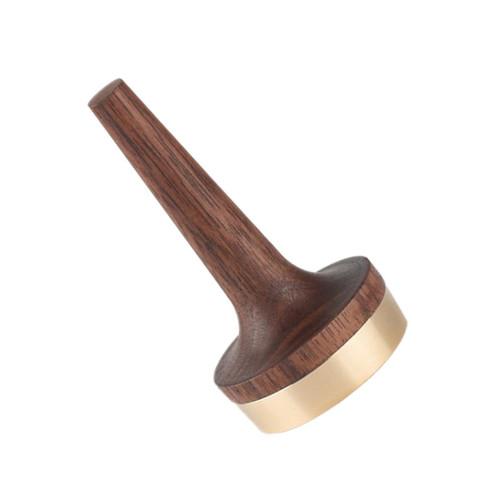 Cabilock 1pc Black Walnut Ring Holder Jewelry Rings Ring Display Stand Jewelry Display Stand Jewelry Storage Stand Ring Display Finger Jewelry Organizer Rack Chic Jewelry Display Shelf Log