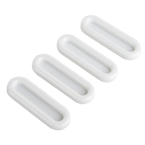 Froiny 4pcs Paste Open Sliding Door Handles Self Adhesive Replacement Handle for Interior Doors Window Cabinet Drawer Wardrobe