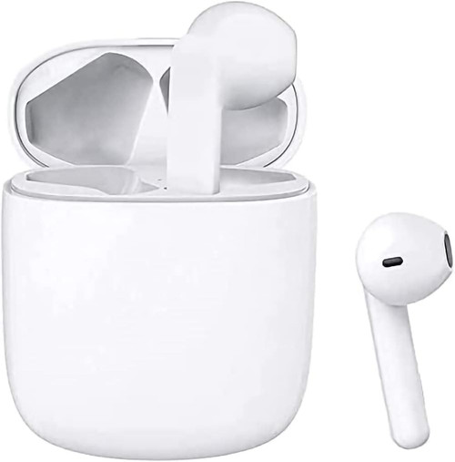 Tombow Mono Wireless Earbuds, Bluetooth 5.0 Earbuds Noise Cancelling Wireless Headphones 30H Cycle Playtime Hi-Fi CVC8.0,Bluetooth in-Ear Earphones with Build-in Mics Headsets, for iPhone Android