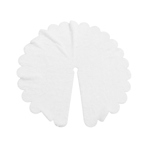 BESTOYARD Santa Tree Skirt Xmas Tree Skirt Xmas Tree Apron Christmas Tree Carpet Christmas Tree Mat Christmas Tree Skirt Country Xmas Christmas Tree Skirt White Christmas Tree Ornament