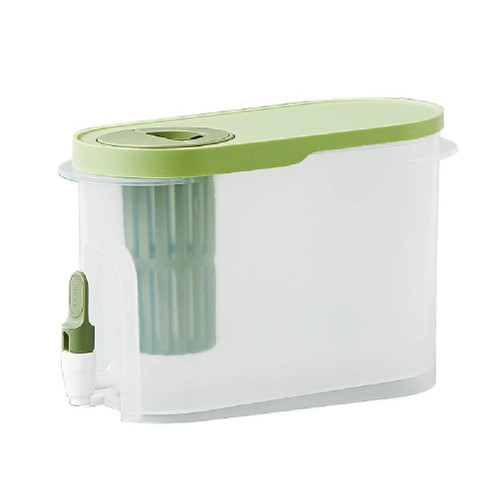 Plastic Drink Dispenser Refrigerator Beverage Dispenser Cold Bottle Container Summer Juice Milk Beer Lemonade Dispenser Cold Kettle