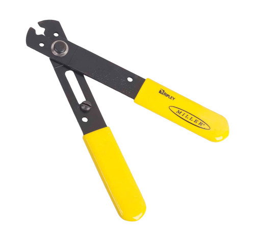 Miller 100 Wire Stripper and Cutter, Wire Stripping Tool, Cable Cutting Tool, Professional Stripper and Cutter for Technicians