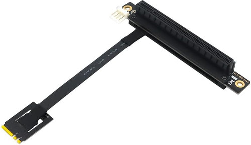 BQZYX+ M.2(NGFF) Dual Key A-E to PCI-E 16X Adapter Cable 270 Degree?NGFF A-E to PCI-E 16X Adapter