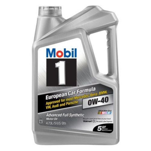 Mobil 1 0W-40 Advanced Full Synthetic Motor Oil, 5 qt. Mobil 1 0W-40 Advanced Full Synthetic Motor Oil, 5 qt.