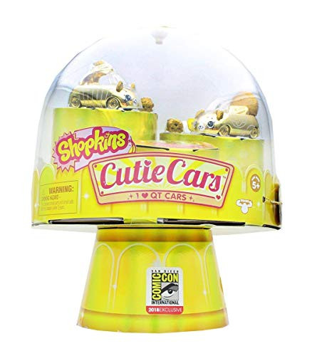 UCC Distributing Shopkins Exclusive 24k Bling Gold Cutie Car 2-Pack
