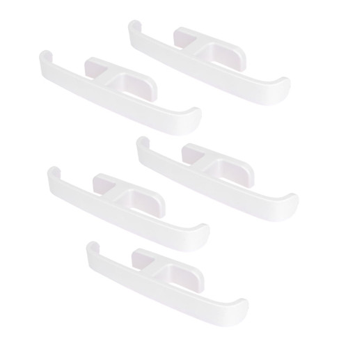 Zerodeko Shoe Rack Wall Mounted 5PCS shoe rack wall mounted Shoes Storage Shelf Door Shoe Hangers Wall Mounted Shoes Rack Sticky Shoes Holder slippers storage bag