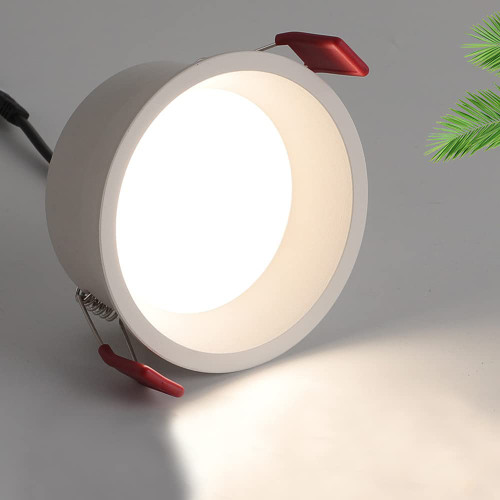 SDUYTDG 4-Pack 3W5W7W LED Recessed Lighting LED Ceiling Light 3 Inch Dimmable Ceiling Downlight Simple Retrofit Installation