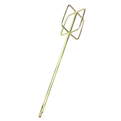 Bothyi Cement Mixer Paint Mixing Rod Drill Attachment Sturdy Long Tools Stirring Mixing Paddle for Grout Crafting Paint Concrete Liquids Mud Mixing, Square Handle C