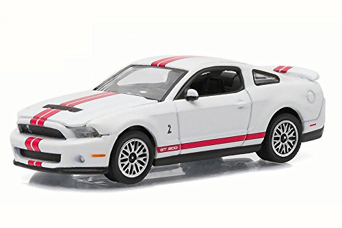 2012 Ford Shelby GT-500 SVT, White - Greenlight 13150/48 - 1/64 Scale Diecast Model Toy Car