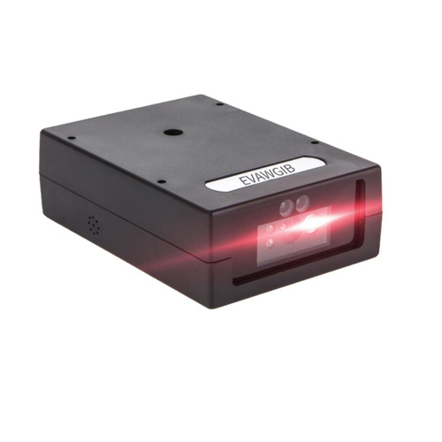 EVAWGIB Embedded Mini USB Fixed Mount Barcode Scanner Scan Engine, CMOS 2D Barcode Reader Module RS232/TTL/USB Barcode Scanner Module Mini-Size Module (RS232)