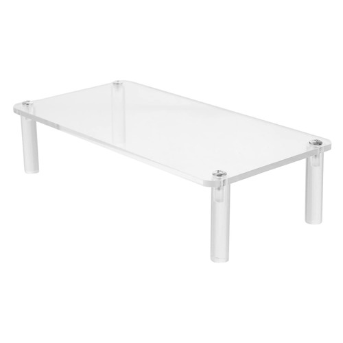 VILLFUL 1pc Acrylic Display Stand Clear Display Case Shelves for Clear Shelves Acrylic Riser Stand Riser Shelf Showcase Acrylic Display Case Single-Layer Bracelet Holder Accessories