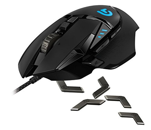 Logitech G502 Proteus Spectrum - RGB Tunable Gaming Mouse - 12,000 DPI On-The-Fly DPI Shifting with 11 Programmable Buttons (Renewed) Logitech G502 Proteus Spectrum - RGB Tunable Gaming Mouse - 12,000 DPI On-The-Fly DPI Shifting with 11 Programmable Buttons (Renewed)