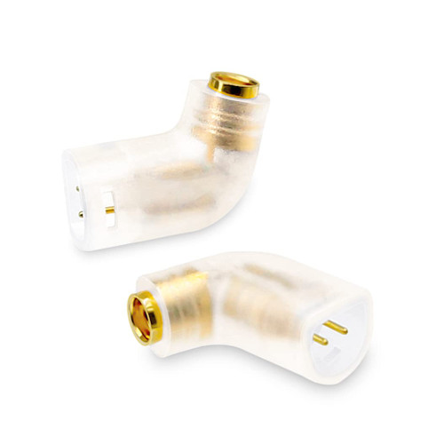 okcsc MMCX Cable Adapter MMCX Female for SENNHEISER IE80i IE8i IE80 IE8 IE80S Earphone 2 Pin Male Side Work for MMCX Cable to Connected with SENNHEISER Earphone Adapter Transparent