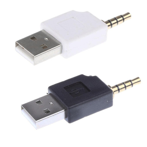 Dovewill 2 Pack USB Data Sync Charger Cable for iPod Shuffle 1st 2nd Gen Generation