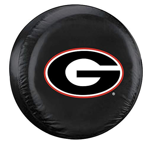 Fremont Die NCAA Georgia Bulldogs Tire Cover, Standard Size (27-29" Diameter)