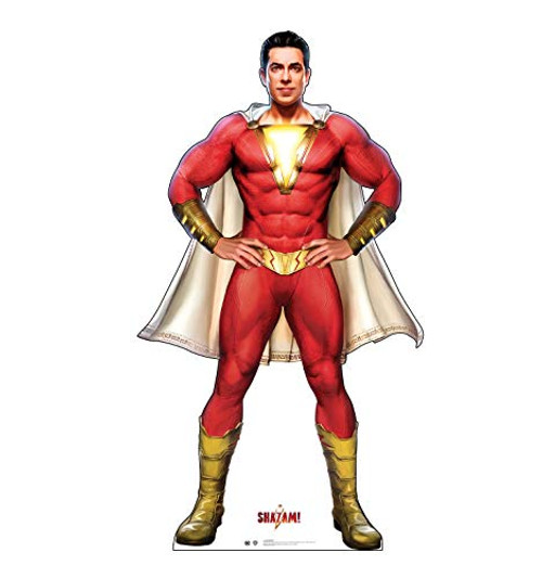 Advanced Graphics Shazam! Life Size Cardboard Cutout Standup - Shazam! (2019 Film) Advanced Graphics Shazam! Life Size Cardboard Cutout Standup - Shazam! (2019 Film)