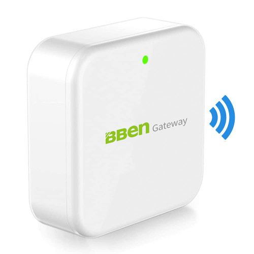 Bben Smart Door Lock WiFi Gateway, Bluetooth Keyless Entry Keypad Smart Deadbolt Wi-Fi Bridge, TTLock Smart Deadbolt WiFi Hub Work with Alexa, G2 Gateway, G2 Hub with Alexa