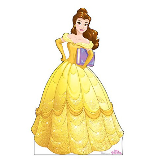 Advanced Graphics Belle Life Size Cardboard Cutout Standup - Disney Princess Friendship Adventures