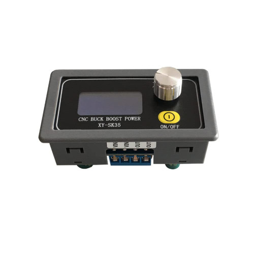 SK35 DC DC 5-30V 4A 35W 12V 24V Automatic Boost/Buck Converter CC CV Regulated Adjustable Power Supply Module for Solar Charging