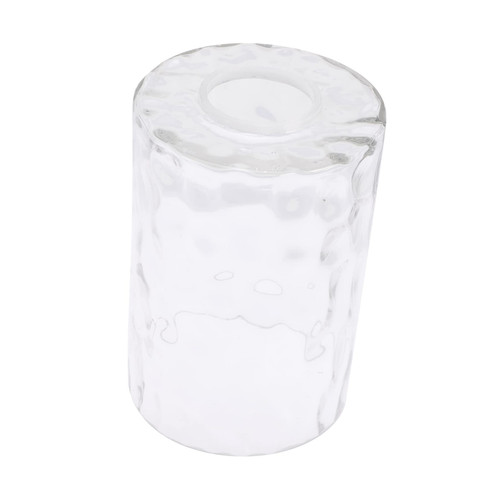 Holibanna Straight Glass Lampshade Ceiling Light Cover Glass Lamp Shade Vintage Lamp Shade Pendant Light Cover Lamp Shades for Table Lamps Glass Light Shade Glass Transparent Lamp Dust Cover