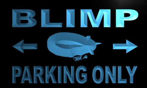 Blimp Parking Only LED Sign Neon Light Sign Display m187-b(c)