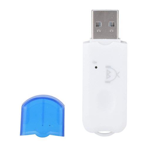 Mini USB Bluetooth Receiver, Audio A2DP Music Wireless Adapter for Car AUX Mobile Phone, Bluetooth 2.1 + EDR Stereo USB Wireless Adapter