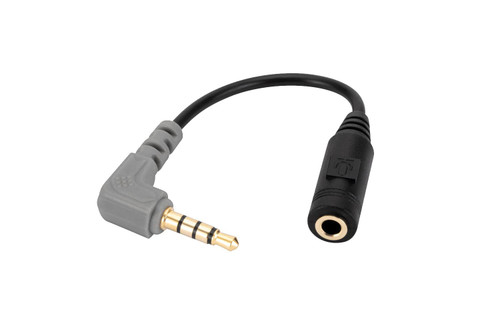 UNCLE LIGHT Replacement SC4 Microphone Cable, 3.5mm TRS to TRRS Adapter Connect Smartphones, Tablets with Rode VideoMic Go, VideoMicro and BOYA Mic Lavalier Microphone