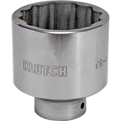 Klutch Socket - SAE, 2 3/16in. 3/4in.-Drive, 12-Pt.