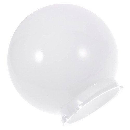 Outdoor Lamp Shade Acrylic Outdoor Globe Lamp Shade Round Acrylic Ball Light Cover Replacement Globe Lampshade Post Globe Lamp Shade Pole Lamp Shade