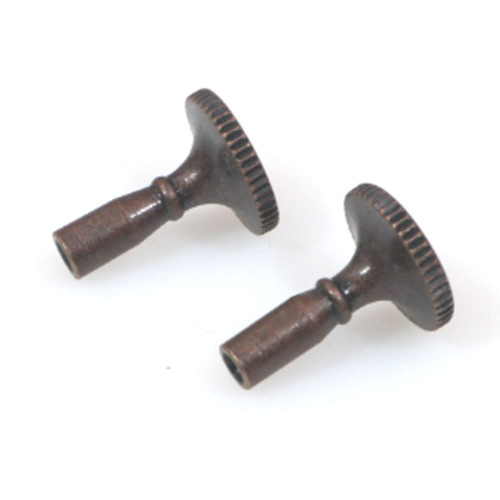Tsurpcao Light Lamp Turn On/Off Switch Knobs Replacement-2 Packs (Red Bronze/Brass)