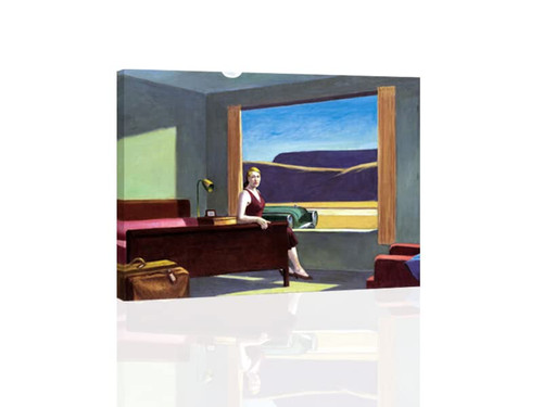Edward Hopper Western Motel - CANVAS OR PRINT WALL ART