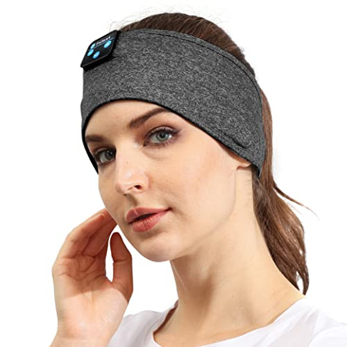 Fulext Sleep Headphones Bluetooth Sports Headband, Wireless Sleeping Headphones Headband Sleep Mask Earbuds for Side Sleepers Women Men Workout Running Insomnia Travel Yoga Cool Gadgets Unique Gifts