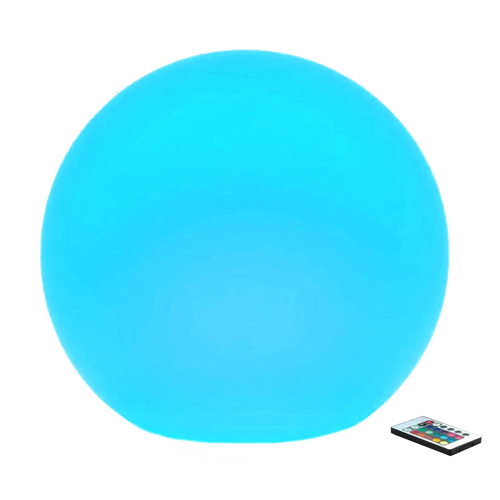 Borelor LED Ball Light, 10-Inch Rechargeable & Remote Control Globe Lights 16 RGB Colors Changing Indoor/Outdoor Night Light for Home/Party/Lawn/Desk Decoration